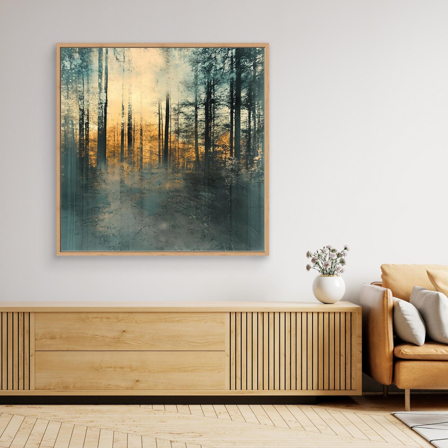 Whispers of the Woodland: A Serene Forest Landscape