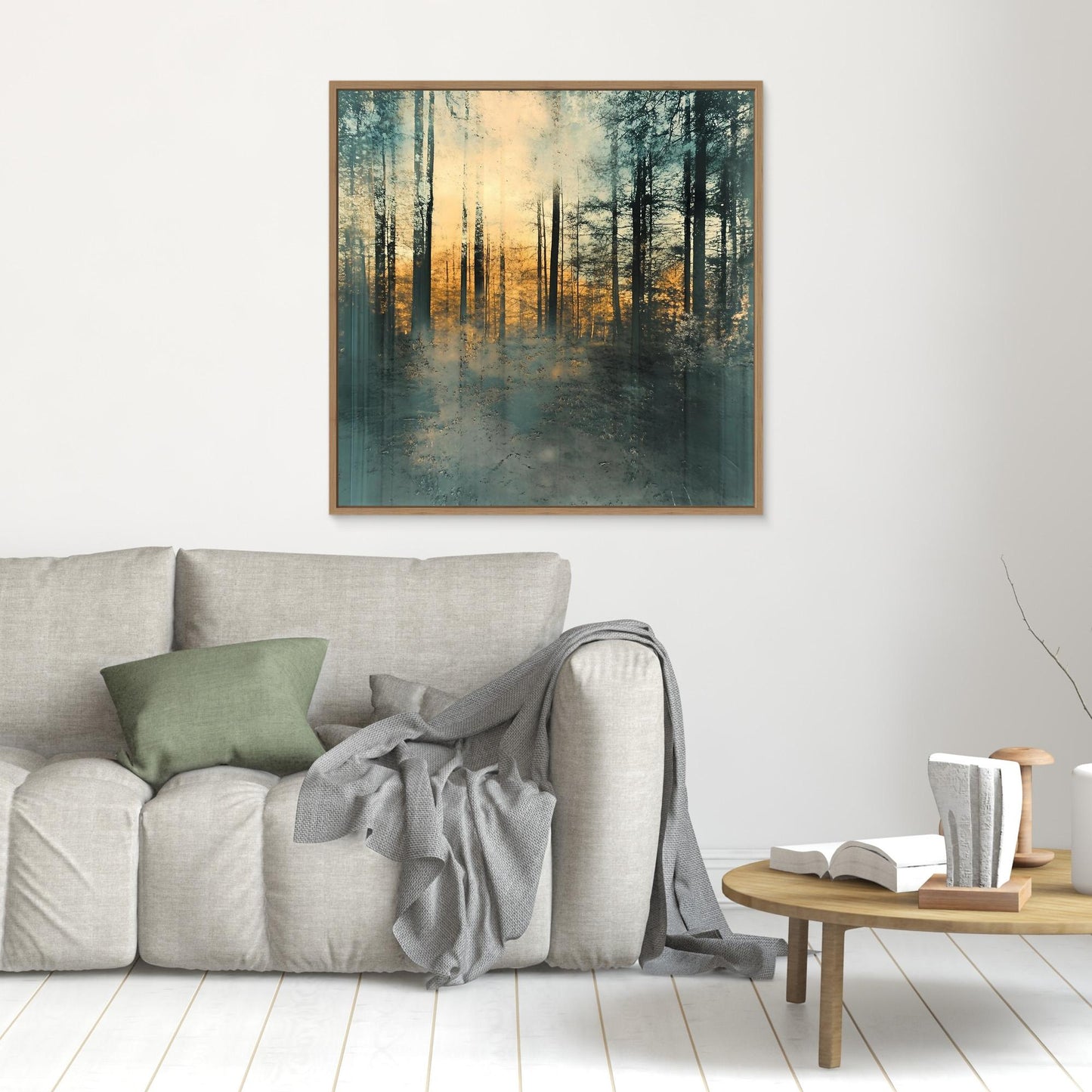 Whispers of the Woodland: A Serene Forest Landscape