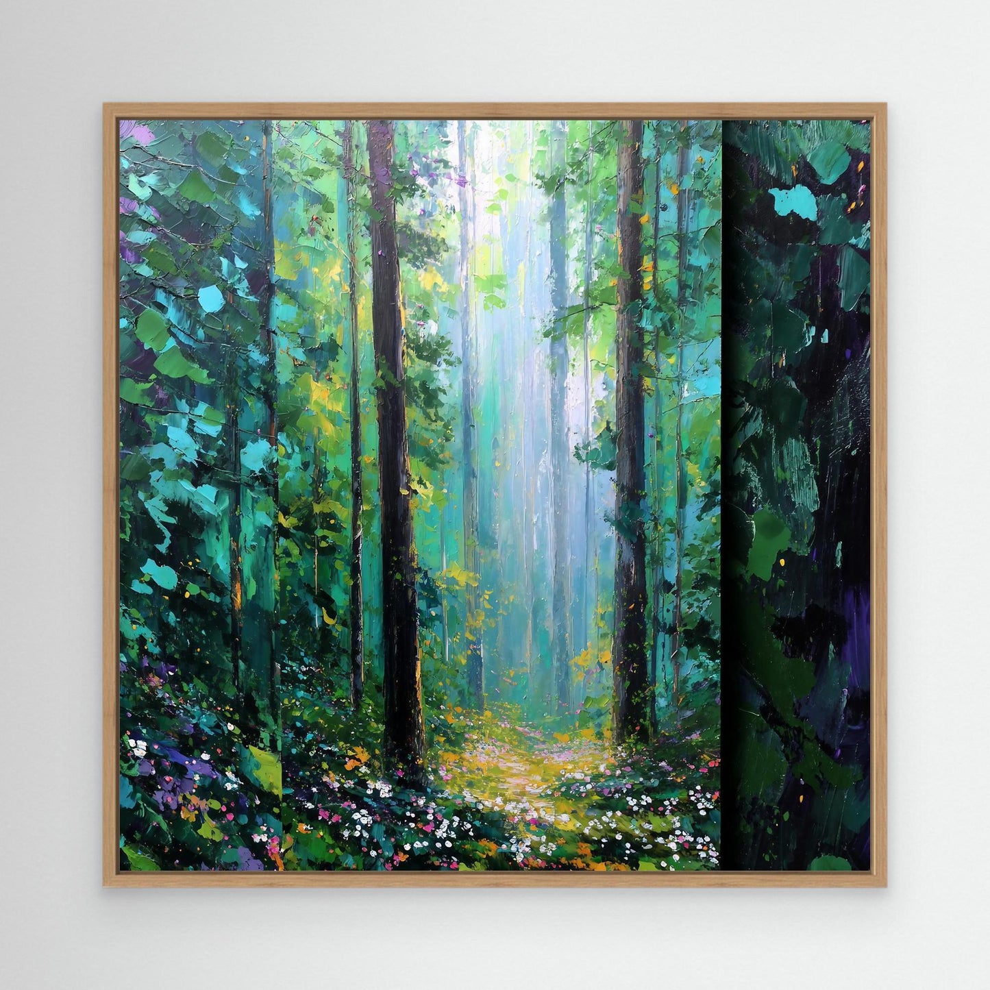 Emerald Dreams in Golden Light