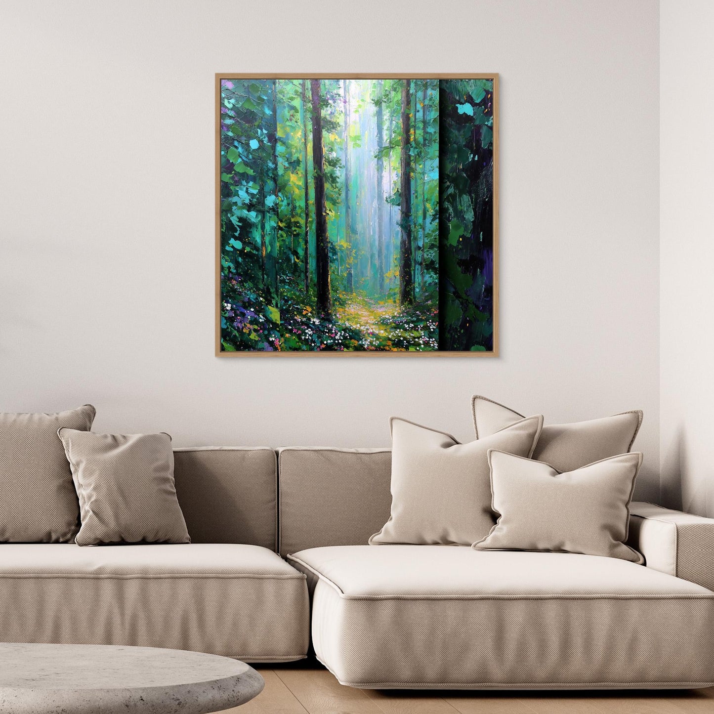 Emerald Dreams in Golden Light