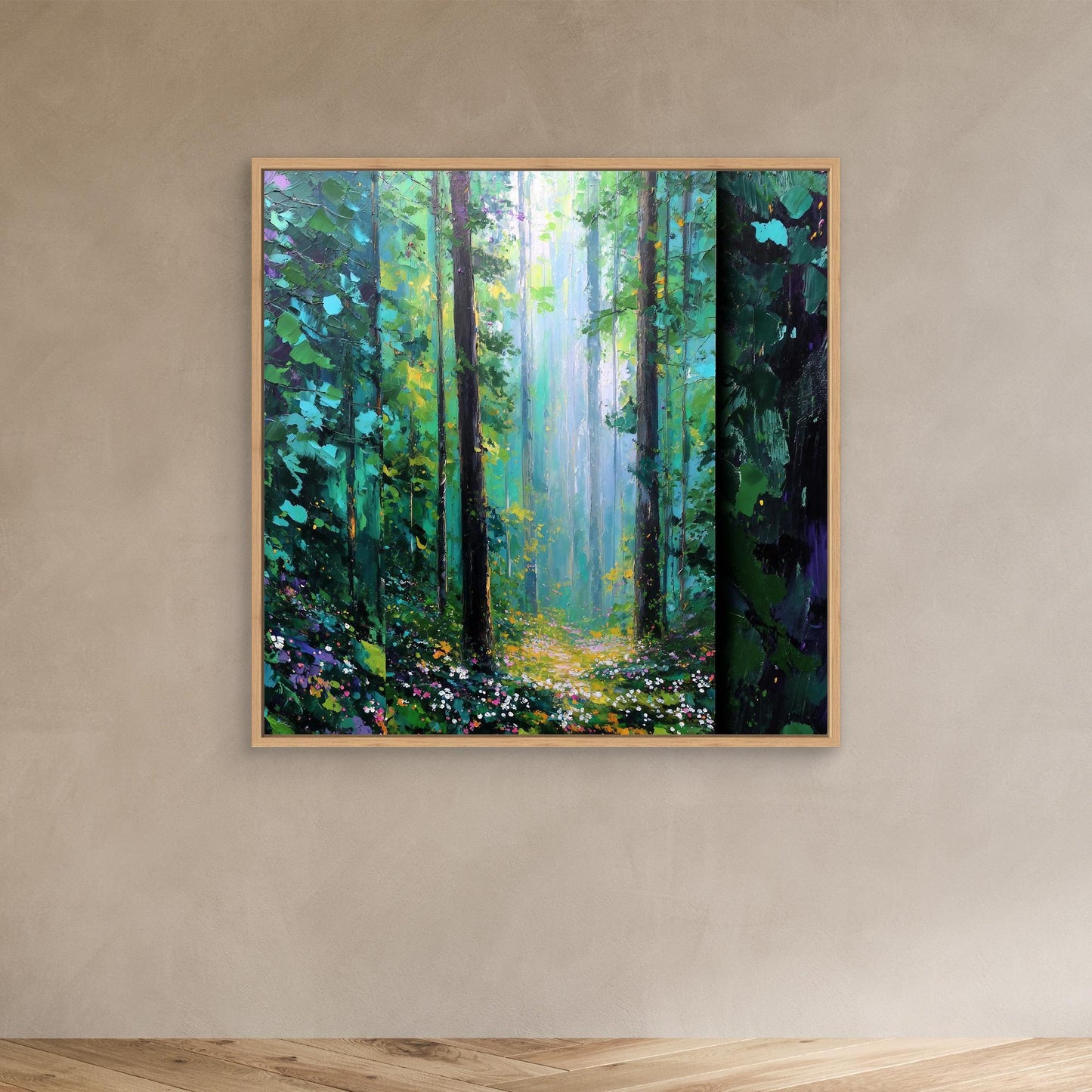 Emerald Dreams in Golden Light