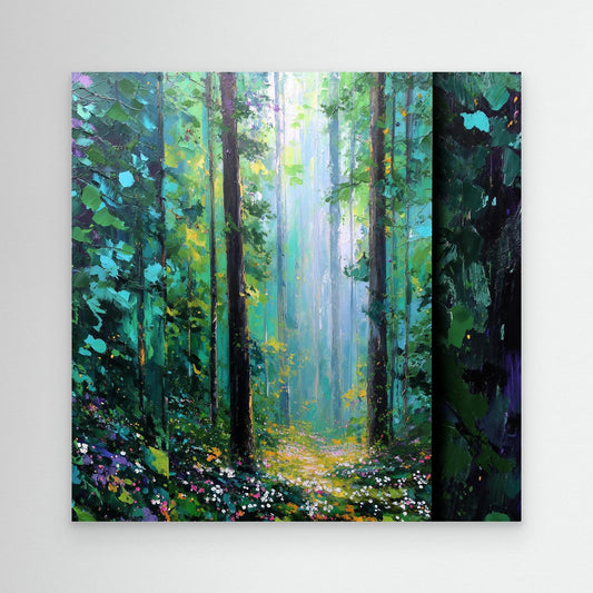 Emerald Dreams in Golden Light